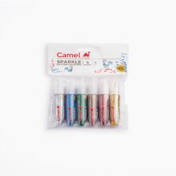 Camel Sparkle Glitter Colours 6 Shades x 5ml
